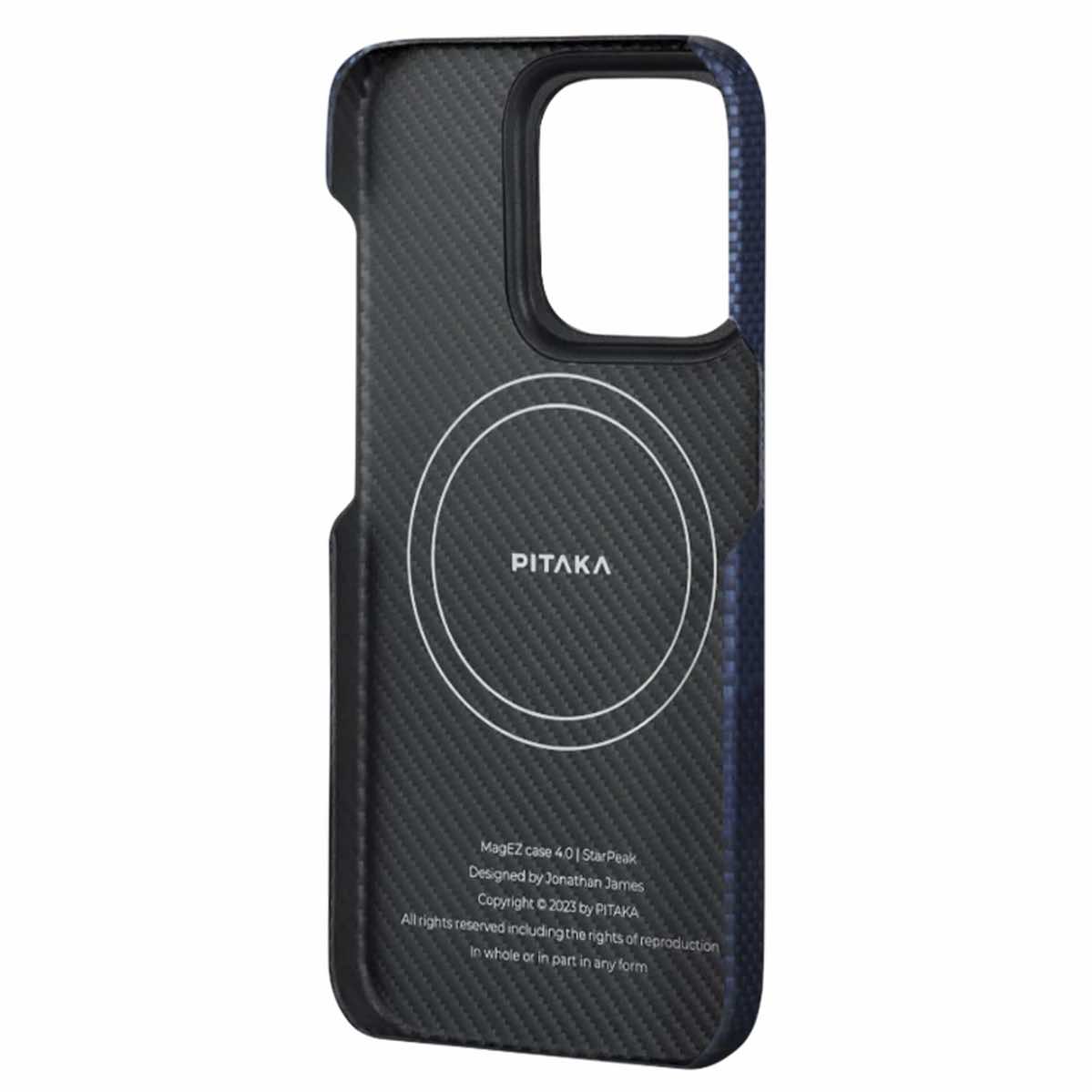Pitaka MagEZ 4 1500D Star Peak Aramid Fiber MagSafe Case за iPhone 15 Pro/Pro Max