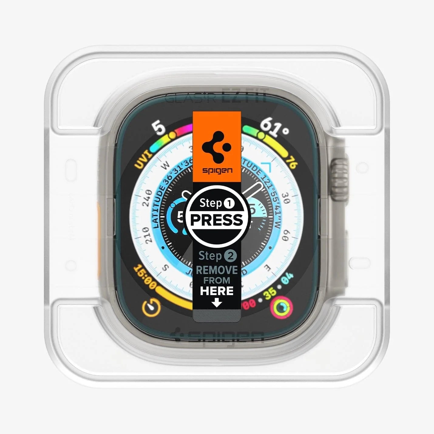 Spigen Glass EZ Fit - Apple Watch Ultra 2/Ultra 49mm