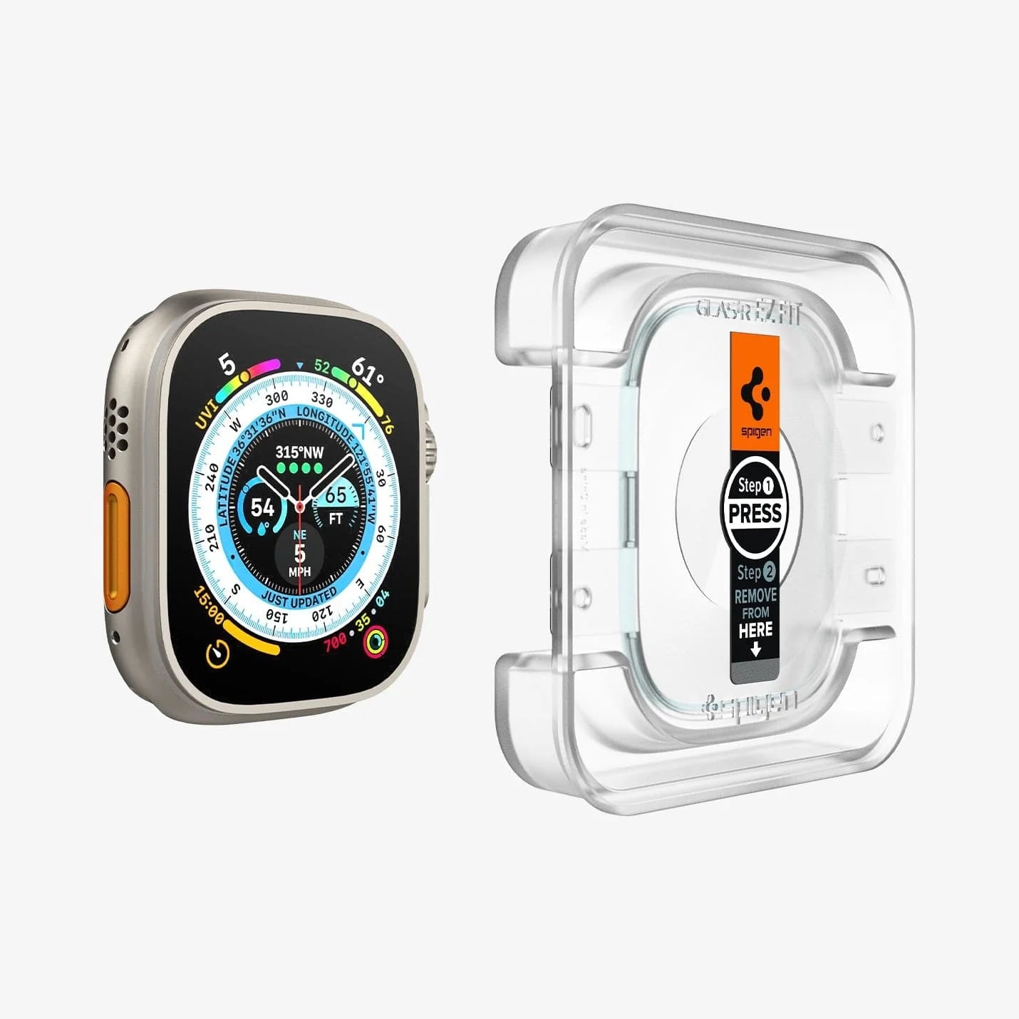 Spigen Glass EZ Fit - Apple Watch Ultra 2/Ultra 49mm