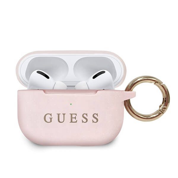 Guess Airpods Pro Silicone Glitter Case