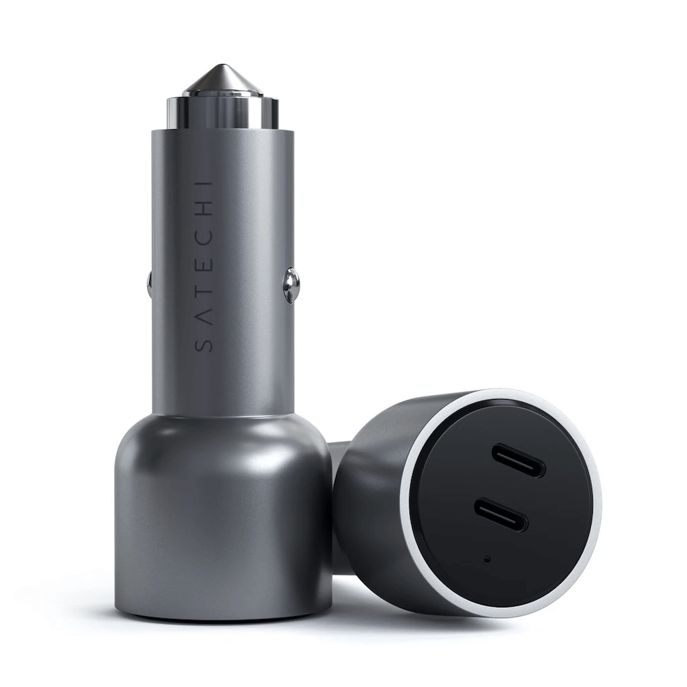 Satechi Dual USB-C Car Charger 40W