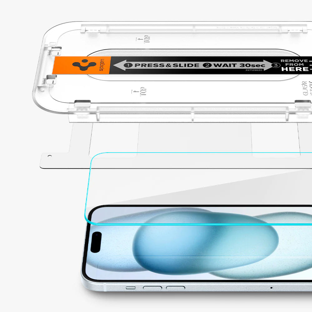 Spigen Glass tR EZ Fit Стъклен Протектор за iPhone