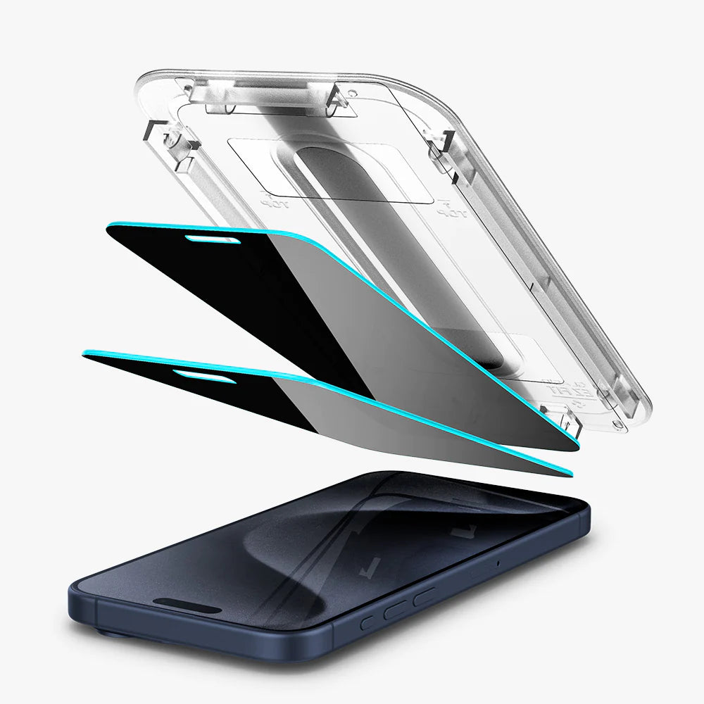 Spigen Privacy Tempered Glass Стъклен Протектор за iPhone