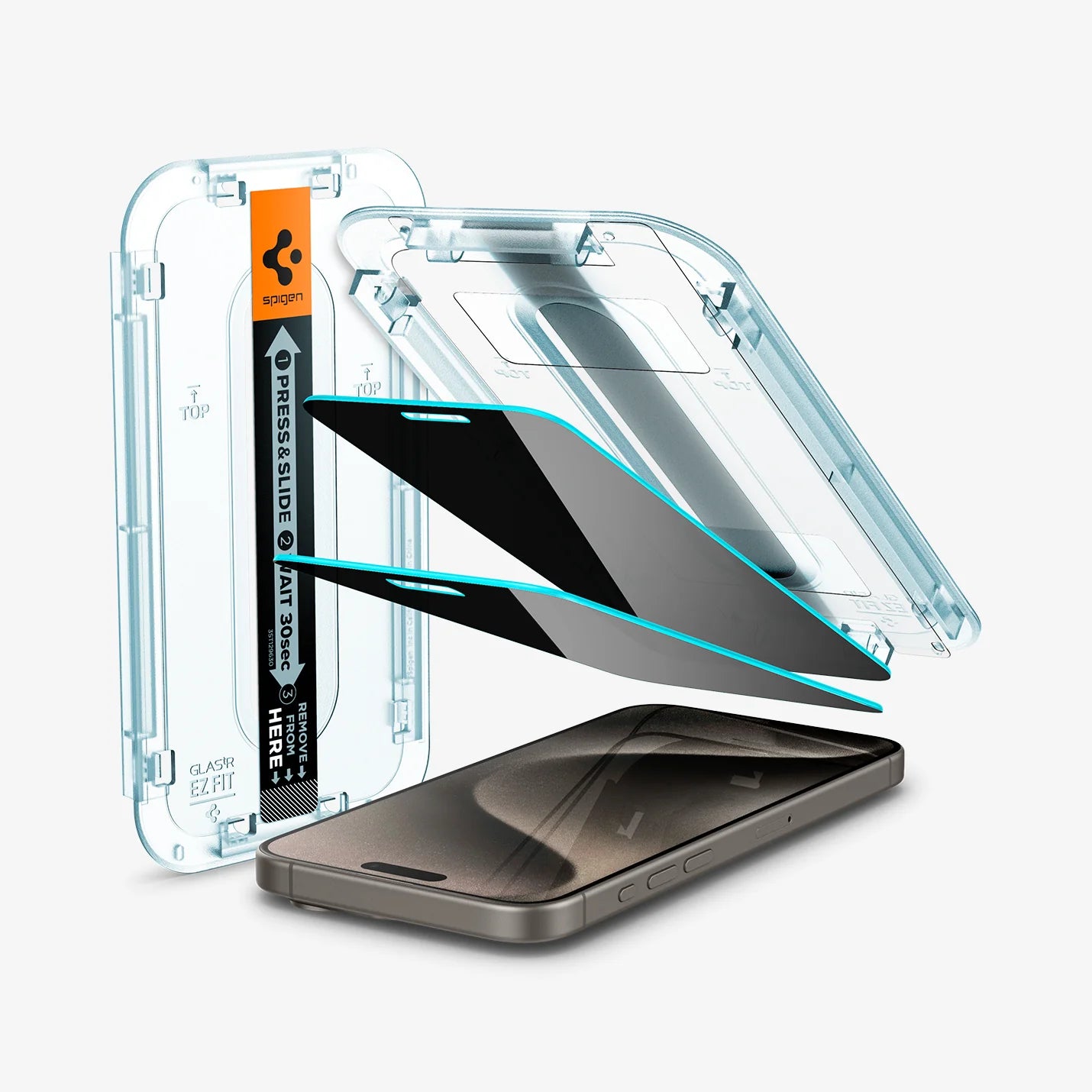 Spigen Privacy Tempered Glass Стъклен Протектор за iPhone